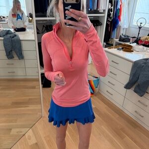 Lululemon Swiftly Pink Quarter-Zip Pullover 4 new